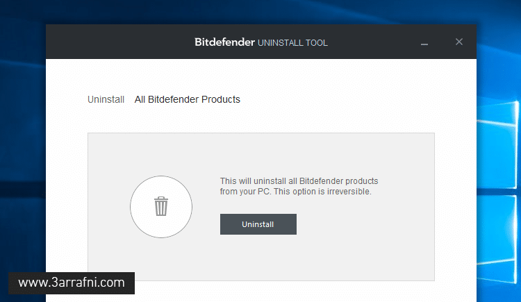 Bitdefender Uninstall Tool