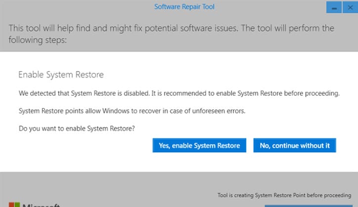 تعرف على أداة Software Repair Tool لحل مشاكل ويندوز 10 3