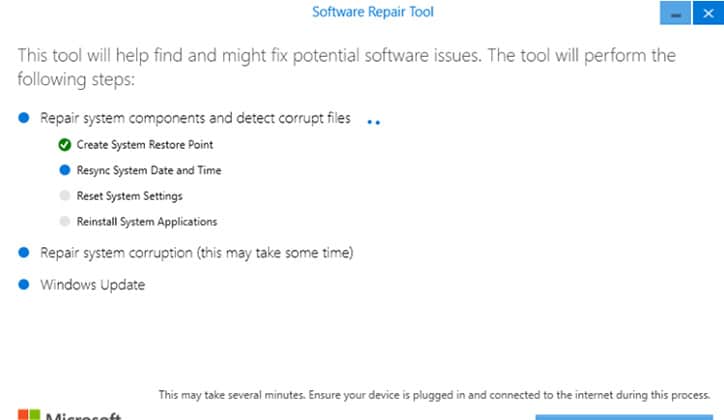 تعرف على أداة Software Repair Tool لحل مشاكل ويندوز 10 4