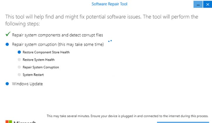 تعرف على أداة Software Repair Tool لحل مشاكل ويندوز 10 5