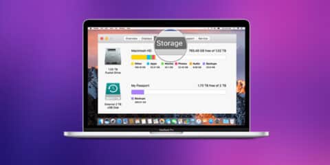 كيف توفر مساحة التخزين بطريقة سهلة في Mac OS 3