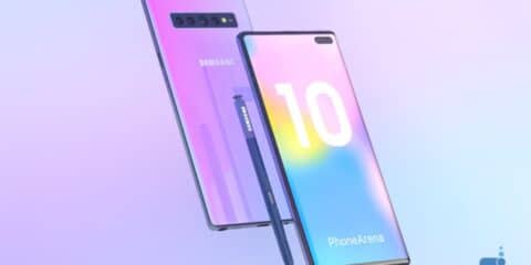 تسريبات عن نسختين Galaxy Note 10 بحجمين مختلفين 3