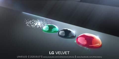 LG Velvet يصدر قريباً في 7 مايو 1