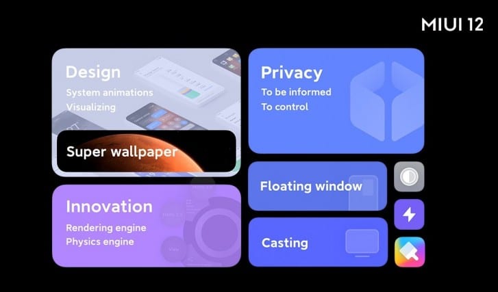 الإعلان عن Miui 12 عالميًا و مواعيد الإصدار 1