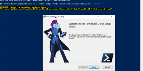 طريقة تثبيت PowerShell 7.0 على أي نظام تشغيل 8