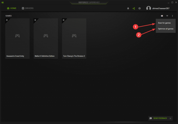 طريقة إضافة الألعاب إلى برنامج Geforce Experience على ويندوز 10 2