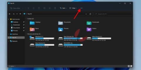 كيفية الحصول في Windows 11 على شريط File Explorer مستكشف ملفات ويندوز 10