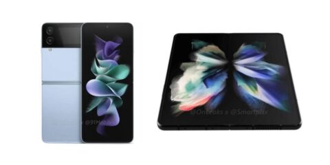 تسريب صور Galaxy Z Flip 4 و Galaxy Z Fold 4 والتصميم النهائي