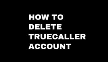 حذف حسابك من Truecaller