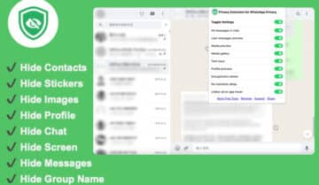 أداة مجانية لحماية خصوصية WhatsApp على واتس ويب